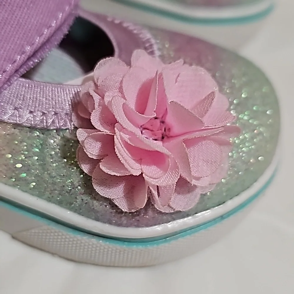 Wonder Nation Baby Girls’ Size 4 Mary Jane Casual Shoes New